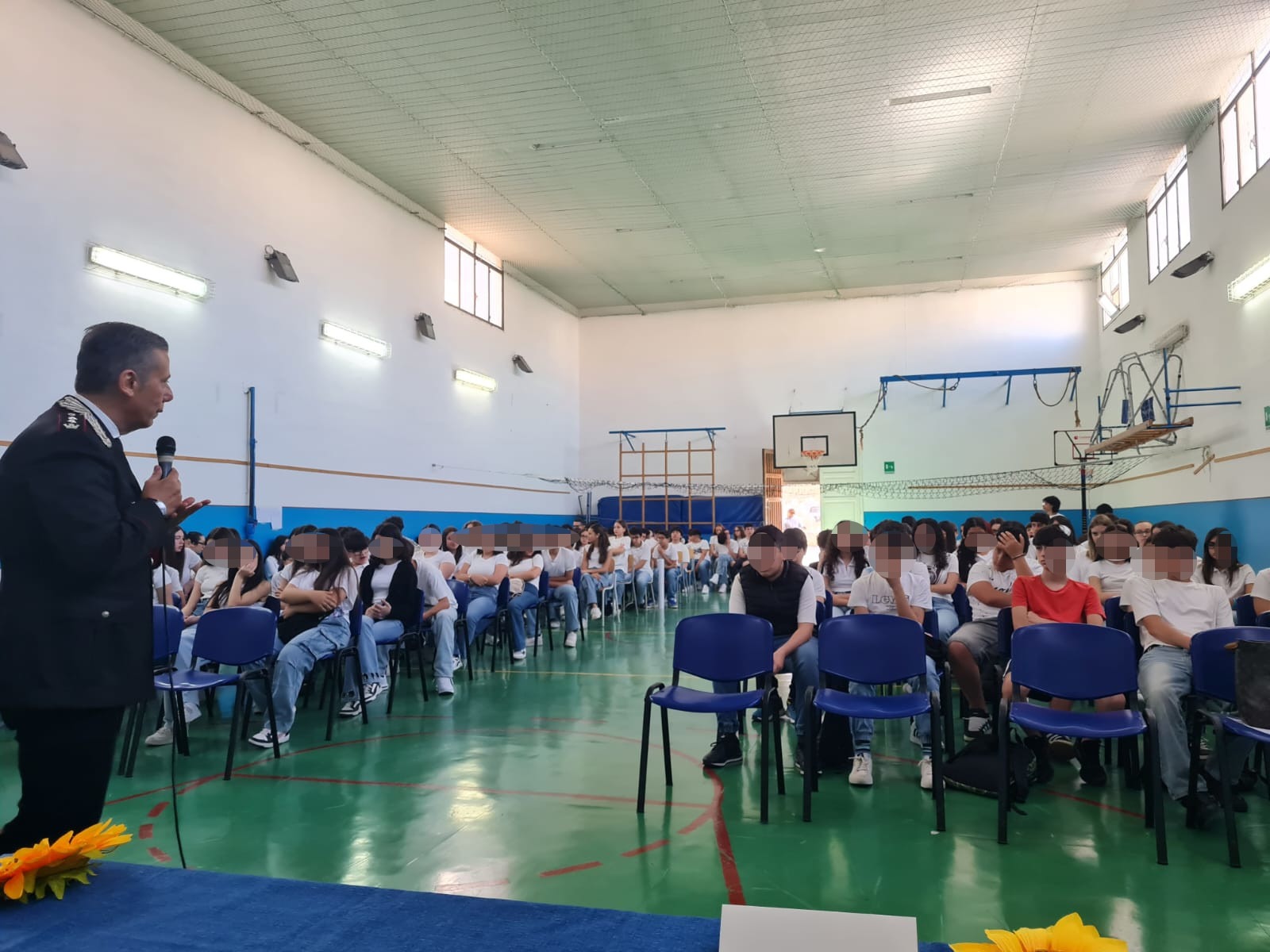 Legalità e responsabilità: gli studenti dell’I.C. ‘A. Inveges’ incontrano il Tenente Colonnello Vergato.