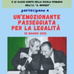 Manifestazione “Un’emozionante passeggiata” per la Legalità.