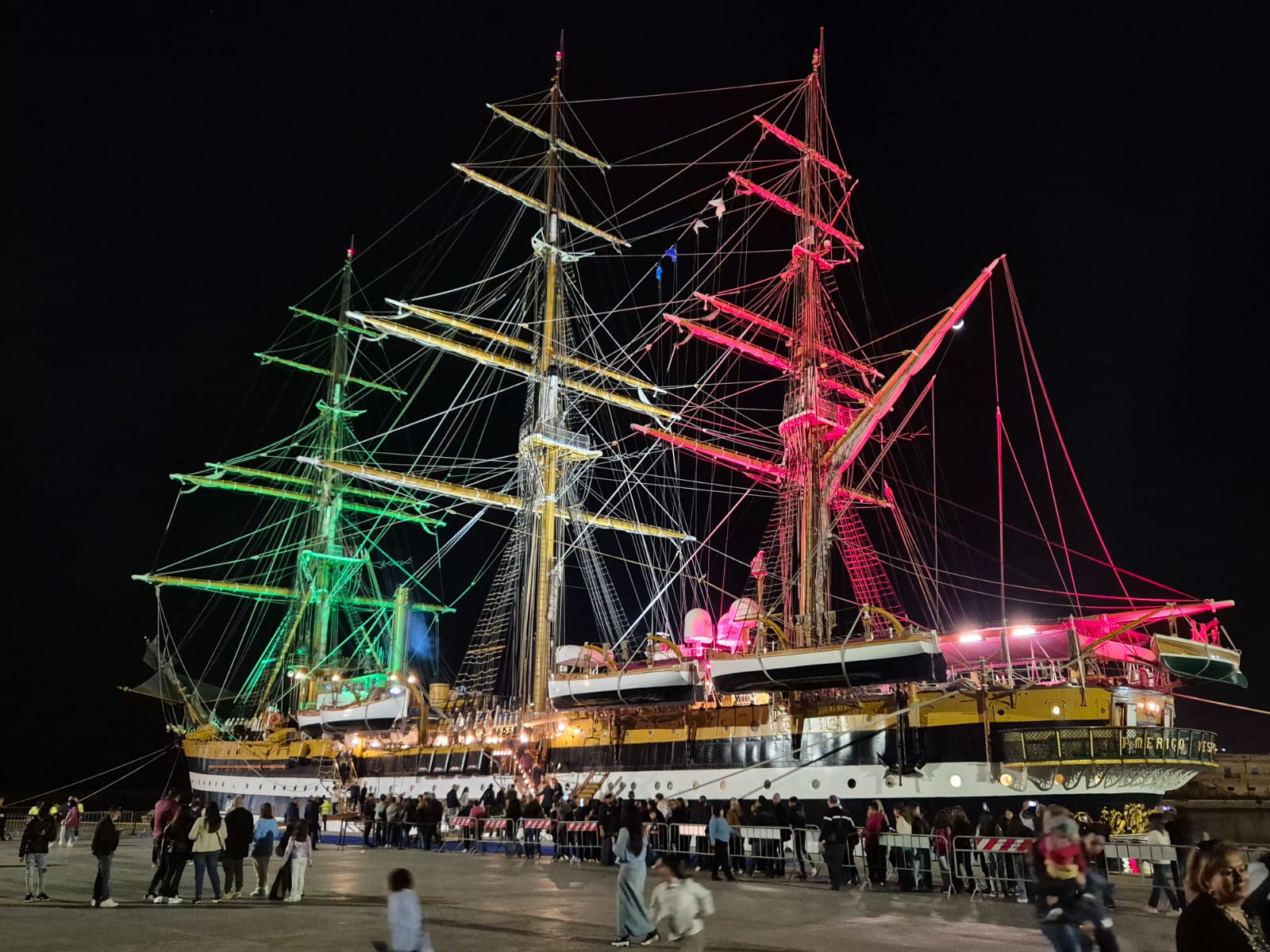 Visita alla Nave Amerigo Vespucci: un’esperienza indimenticabile per gli alunni dell’Inveges.